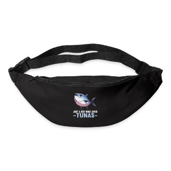 Tuna Thunfische Thunfisch - Gürteltasche - Schwarz - Vorne