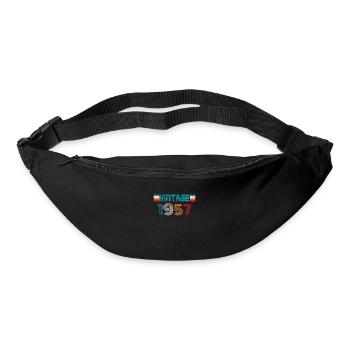 1957 Birthday Vintage - Bum bag - black - Front