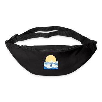 Penguin Icy Landscape Penguin Cute - Bum bag - black - Front