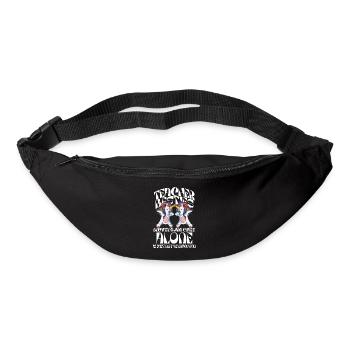 Teacher Besties Because Going Crazy - Bum bag - black - Front