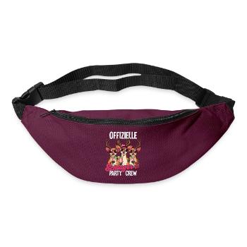 Hit - Bum bag - burgundy - Front
