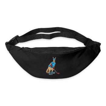 Känguru Eishockey Eishockeyschläger - Gürteltasche - Schwarz - Vorne