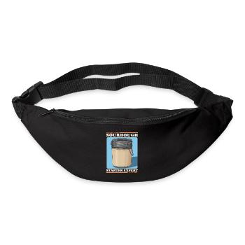 Sourdough Starter Expert Gift - Bum bag - black - Front