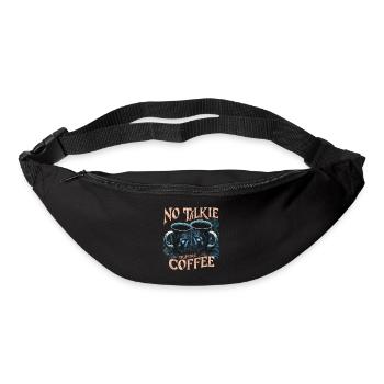 MUG COFFEE, NO TALKIE BEFORE COFFEE - Bum bag - black - Front