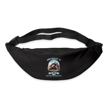 Giant tortoises Giant tortoise - Bum bag - black - Front