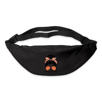 Basketball Mom Basketball Mama - Gürteltasche - Schwarz - Vorne