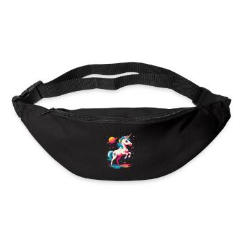 Unicorn Girl Funny Unicorns Great Design - Bum bag - black - Front