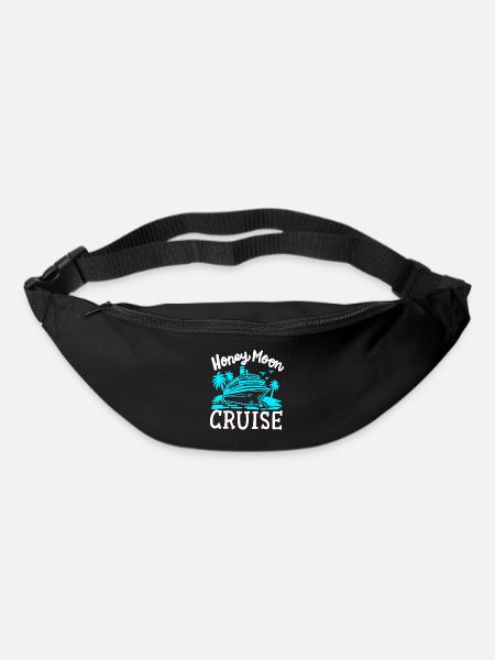 Flitterwochen Kreuzfahrt Urlaub - Gürteltasche - Schwarz