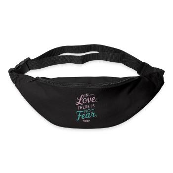 Sensibilisierung Für Häusliche Gewalt - Gürteltasche - Schwarz - Vorne