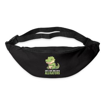 Alligatoren Alligator - Gürteltasche - Schwarz - Vorne