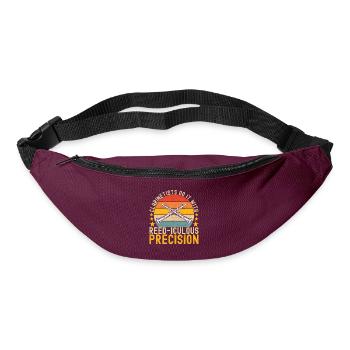 Clarinet Wind Instrument Clarinet player - Bum bag - burgundy - Front