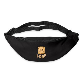 Alles, was ich knete, ist Brotbrotteig Brotbackautomat Brot - Gürteltasche - Schwarz - Vorne