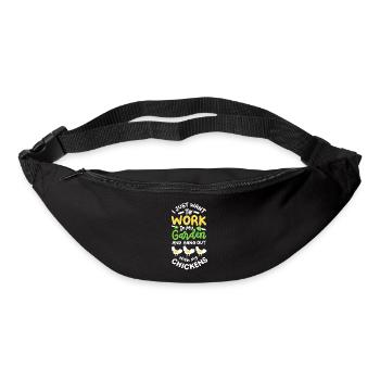 Garten Gartenarbeit - Gürteltasche - Schwarz - Vorne