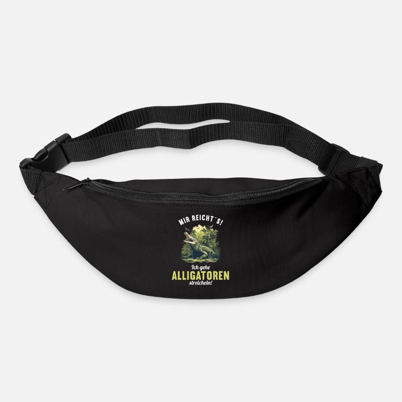 Alligatoren Alligator - Gürteltasche - Schwarz