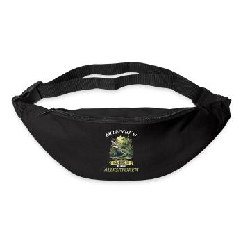 Alligatoren Alligator - Gürteltasche - Schwarz - Vorne
