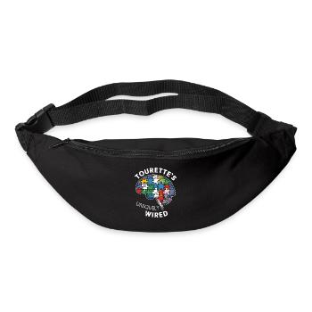 Tourette-syndrom-bewusstsein Neurodiverse - Gürteltasche - Schwarz - Vorne