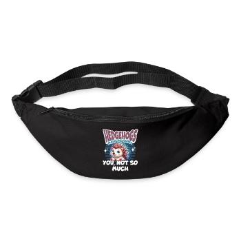 Hérisson - Sac banane - noir - Devant