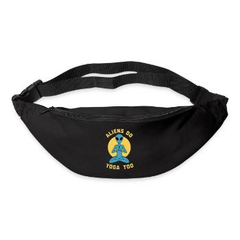 méditation, pleine conscience, relaxation et - Sac banane - noir - Devant