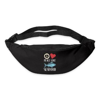 Seafood Lover Gift - Gürteltasche - Schwarz - Vorne