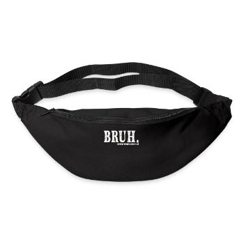 Retro Bruh früher als Schwiegersohn bekannt - Gürteltasche - Schwarz - Vorne