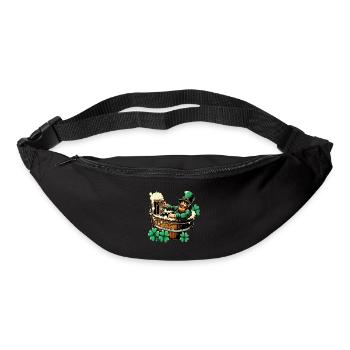 Bathing Leprechaun (Irish Leprechaun) - Bum bag - black - Front