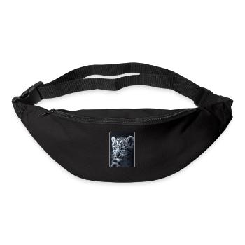 Snow Leopard Schneeleoparden Schneeleopard - Bum bag - black - Front