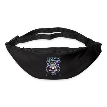 1985 Anniversaire Année de naissance Leo - Sac banane - noir - Devant