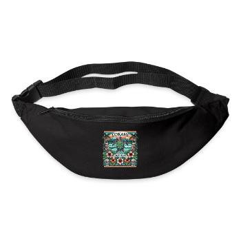 Hawaii Lokahi Harmonie und Gleichgewicht Reine Glückseligkeit - Gürteltasche - Schwarz - Vorne