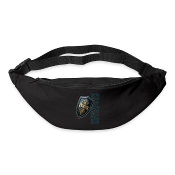 Perún - der Gott des Sturms - Gürteltasche - Schwarz - Vorne