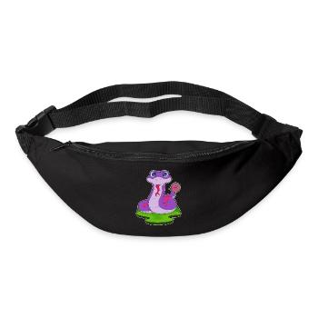 Beignet de serpent - Sac banane - noir - Devant