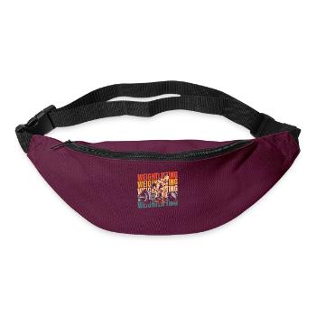 Weightlifting Weightlifting - Bum bag - burgundy - Front