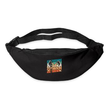 Axe Throwing Axe Thrower - Bum bag - black - Front