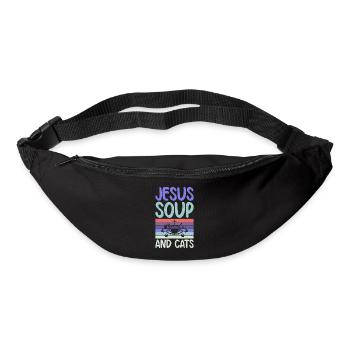 Cadeaux pour les amateurs de soupe - Sac banane - noir - Devant