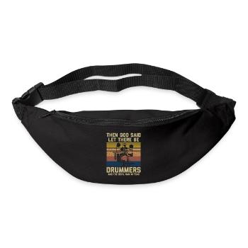 T-shirt Drummer’s Life Humour - Sac banane - noir - Devant