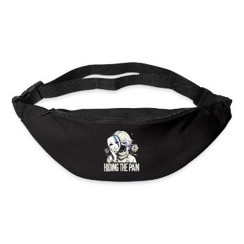 Art de l’anime et esthétique gothique pour la mode alternative - Sac banane - noir - Devant
