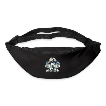 Art de l’anime et esthétique gothique pour la mode alternative - Sac banane - noir - Devant