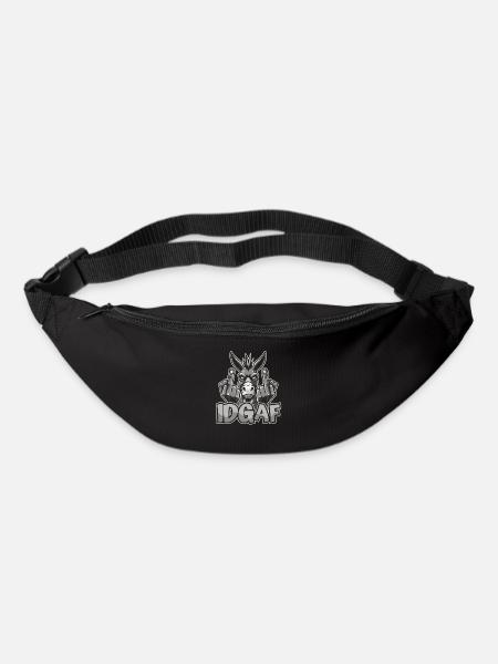 Muli Donkey Idgaf - Sac banane - noir