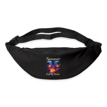Tournée des filles d’été - Sac banane - noir - Devant