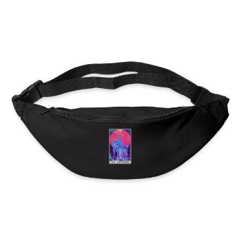 Tarot card The Emperor The Ruler - Bum bag - black - Front