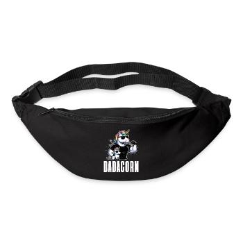 Dadacorn Unicorn Dad Dad Father's Day Daughter - Bum bag - black - Front