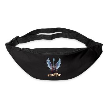 Guitare Rock 2024 03 - Sac banane - noir - Devant
