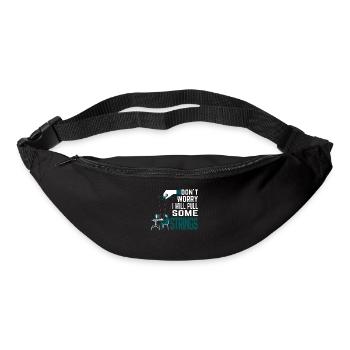 Don't worry, I'll pull the strings - Programmer - Bum bag - black - Front