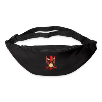 Piège Style Rétro - Sac banane - noir - Devant