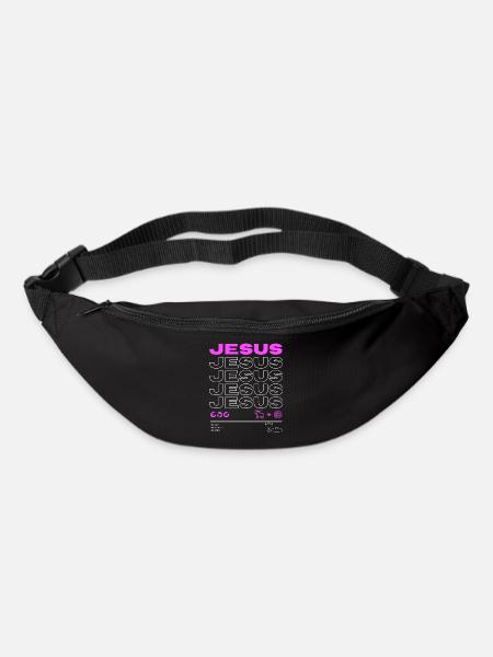 Jesus - Gürteltasche - Schwarz