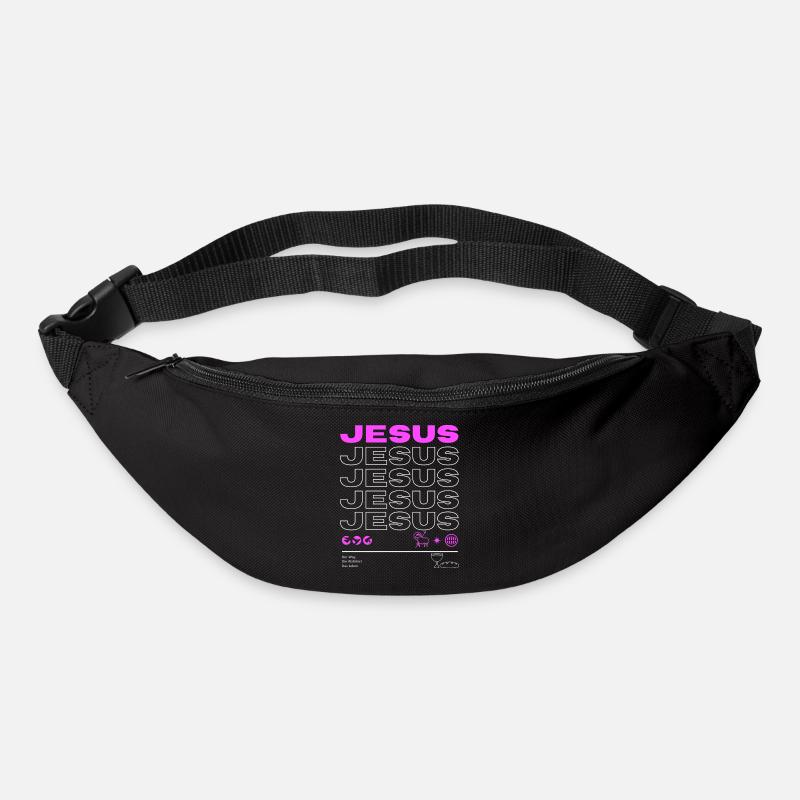 Jesus - Gürteltasche - Schwarz