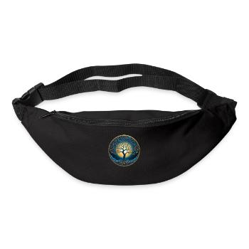 Nordic Celtic Tree Tree Of Life Tree Of Life - Bum bag - black - Front