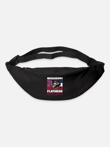 Wels Angler Catfish Catfishing Welsangeln - Gürteltasche - Schwarz