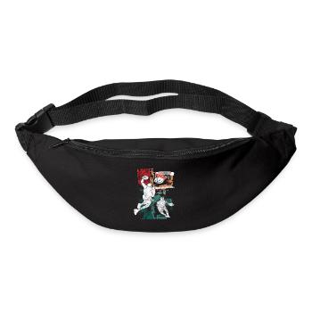 Basketballteam Basketballspieler Basketball - Gürteltasche - Schwarz - Vorne
