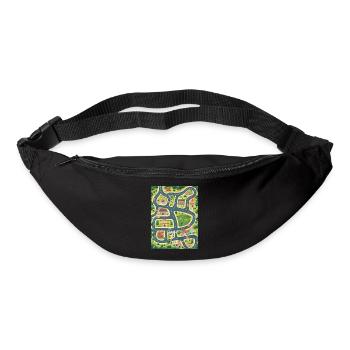 Kids Car Play Mat - Parent Massage Aid - Bum bag - black - Front