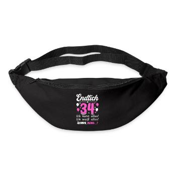 34 Birthday I can do everything I know everything - Bum bag - black - Front